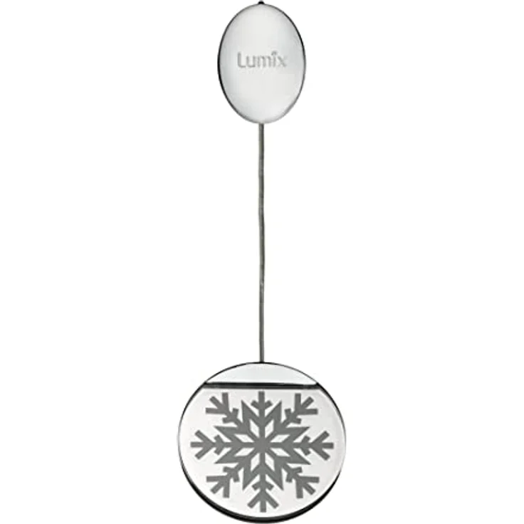 Krinner Lumix Deco Lights LED-Acrylglastaler Schneekristall – Bild 7