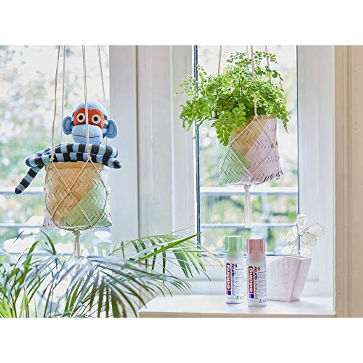edding Sprühfarbe 5200, 200 ml Premium Acryllack, seidenmatt, wasserfest, für Glas, Holz, Kunststoff und mehr – Bild 7
