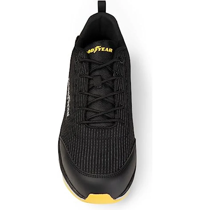 Goodyear Sicherheitsschuhe 1667 S1P, robuster Arbeitsschuh mit atmungsaktivem Mesh-Material, schwarz, Größe – Bild 5