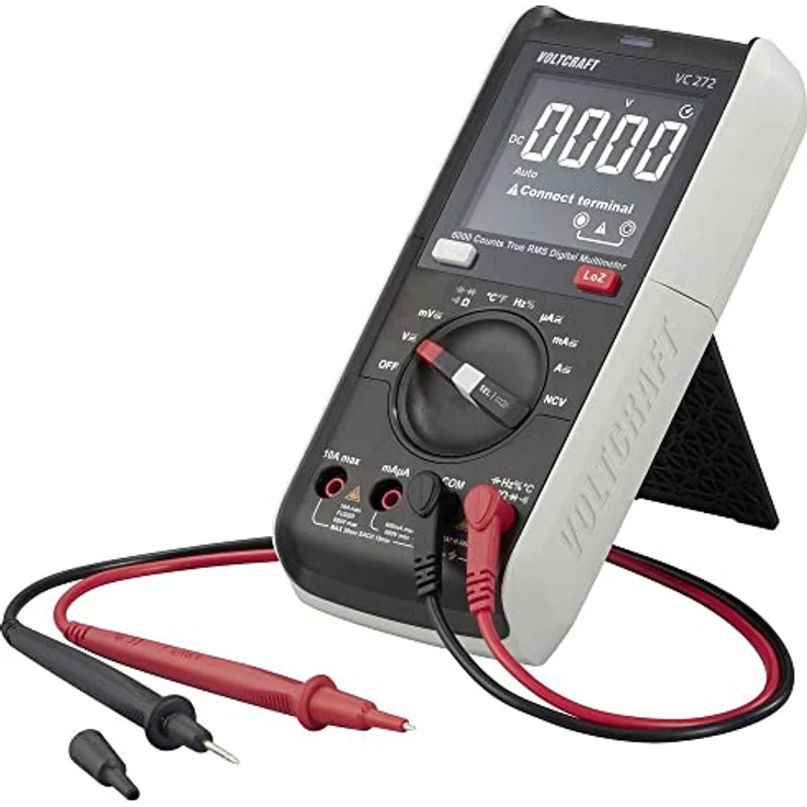 VOLTCRAFT VC272 Hand-Multimeter digital CAT III 600 V Anzeige (Counts): 6000 – Bild 2