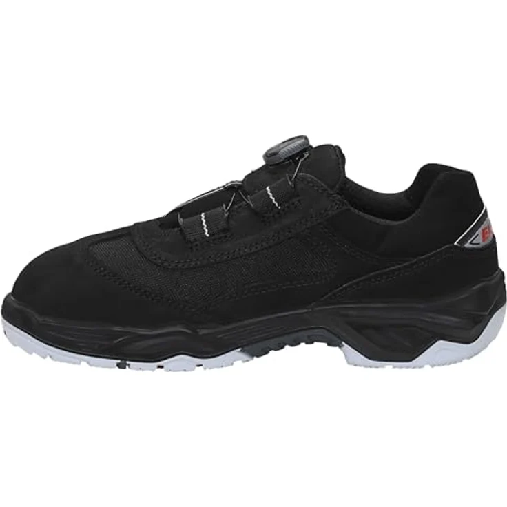 Elten Sicherheits-Halbschuh S3 Dustin Boa Low ESD, Gr. 43, Nubukleder, antistatisch, rutschfest – Bild 3