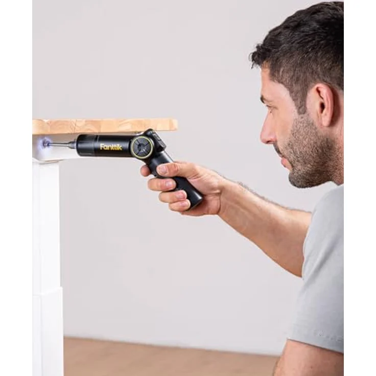 Fanttik Elektro-Schraubendreher S1 Apex, 250 U/min, 8 Nm, Komplettset mit Faltgriff und 20 S2-Bits – Bild 7
