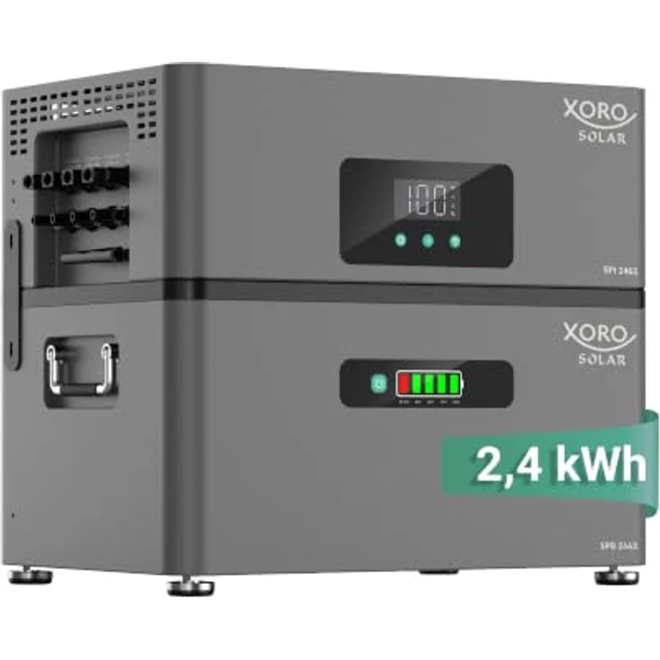 XORO SOLAR ATLAS-D PLUS 2,4 kWh, Hybrid-Energiespeicher mit PV-Anbindung und modularem Speichersystem – Bild 1