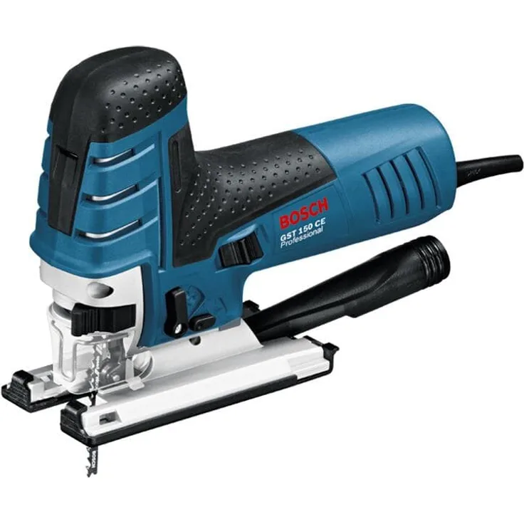 Bosch Professional Stichsäge GST 150 (780 Watt, Schnitttiefe Holz max: 150 mm, ohnne Schlauch, im Koffer)