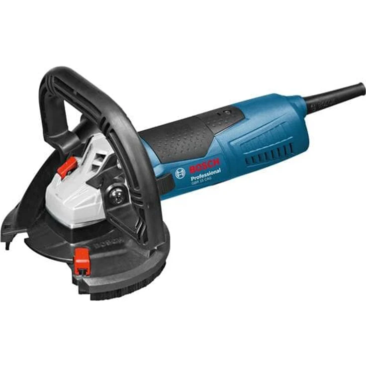 Bosch Professional Betonschleifer GBR 15 CAG (1.500 W Nennaufnahmeleistung, 9.300 min-1 Leerlaufdrehzahl, inkl. Diamanttopfscheibe 125 mm, 3 x Ersatzbürstenkranz, in L-Boxx) – Bild 4