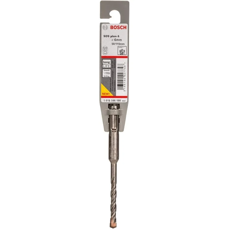 Bosch Professional Hammerbohrer SDS-plus-5 (Ø 6 mm) - Preisvergleich – Bild 2