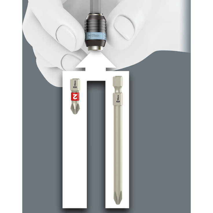 Wera Bit-Sortiment, Bit-Check 30 Stainless 1, 30-teilig, 05071109001 – Bild 8
