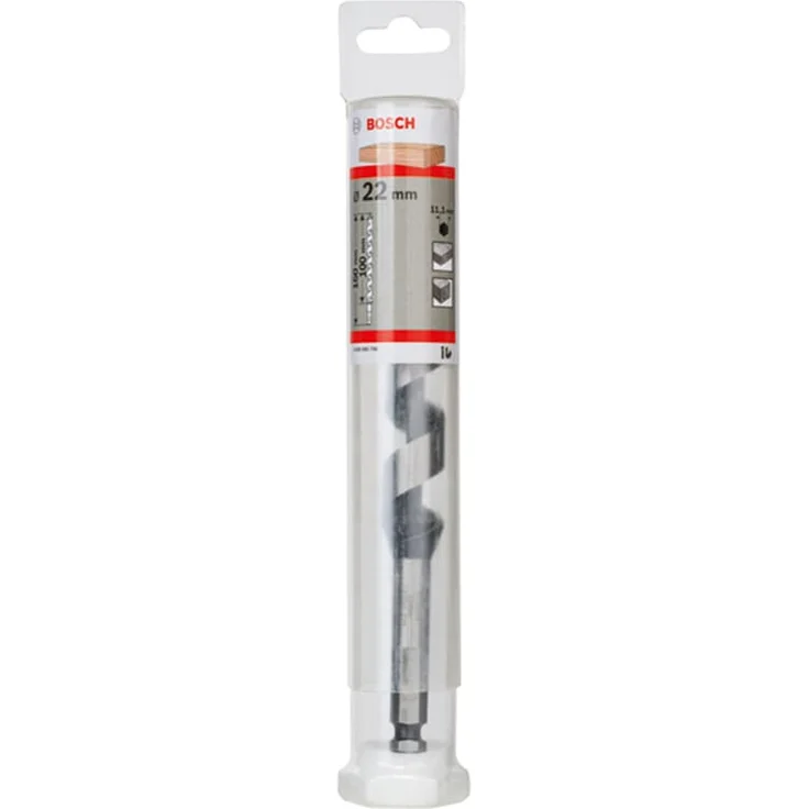 Bosch Professional Holzschlangenbohrer mit 1-4''-Sechskantschaft (Ø 22 mm) ?2608585706 – Bild 1