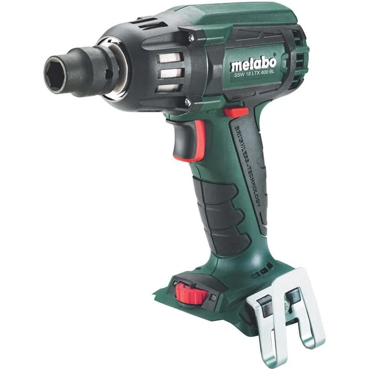 Metabo Akku Schlagschrauber SSW 400 18 LTX BL ohne Akku / Ladegerät Akkuspannung: 18 V, Max. Schraubengröße: M20 , Max. Leerlaufdrehzahl: 0 - 2150 /min, metaBOX 145 – Bild 2
