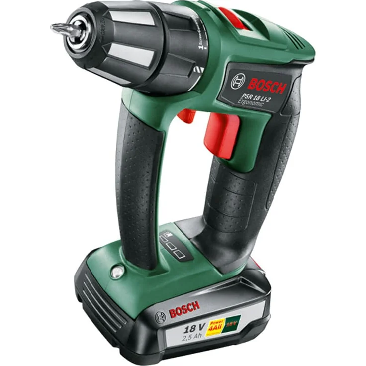 Bosch PSR 18 LI-2 Ergonomic (2 x 2,5 Ah) (0 603 9B0 101) – Bild 3