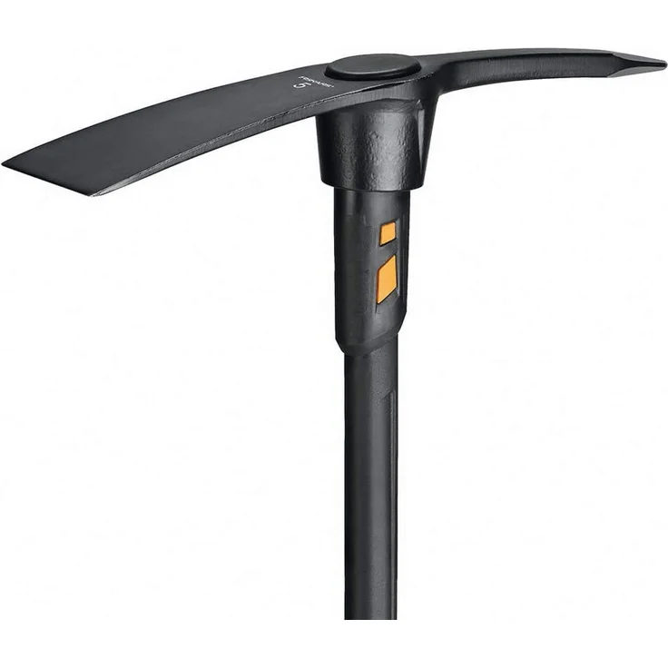 Fiskars Kreuzhacke IsoCore L für grobe Arbeiten auf harten, steinigen Böden, Länge: 91 cm, Gewicht: 3,4 kg, Schwarz-Orange, 1020166 – Bild 4