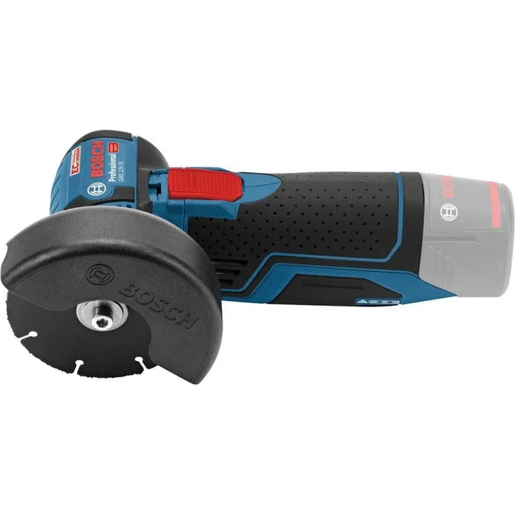 Bosch Professional 12V System Akku Winkelschleifer GWS 12V-76 (3 Trennscheiben, Scheibendurchmesser: 76 mm, ohne Akkus und Ladegerät, in L-BOXX) – Bild 3