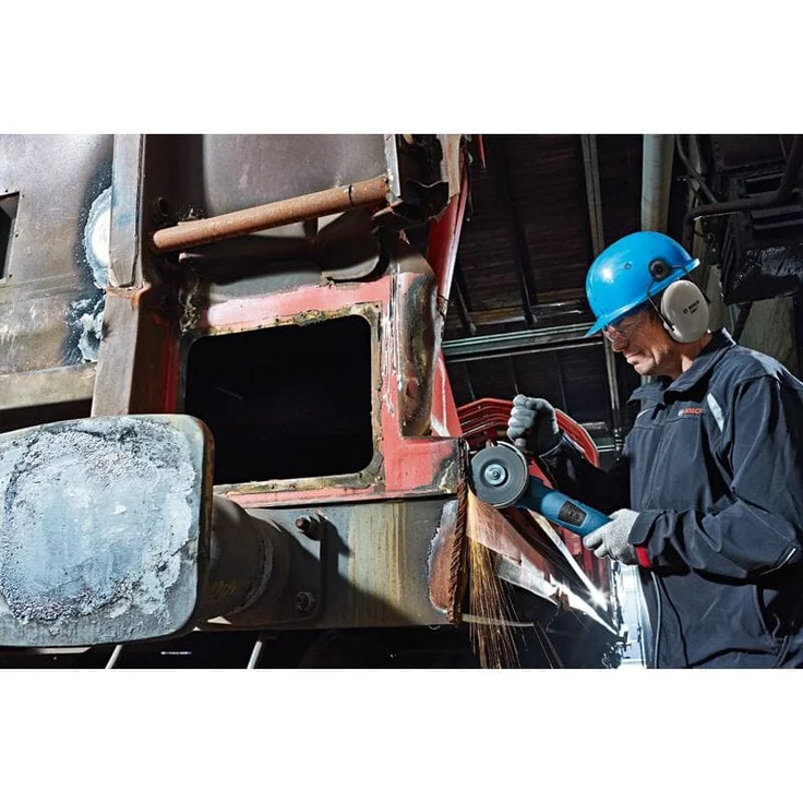 Bosch Professional Winkelschleifer GWS 19-125 CIE (Scheiben-Ø 125 mm, 1.900 Watt, mit Drehzahl-Regelung, KickBack-Stop, im Karton) – Bild 6