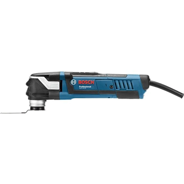 Bosch Professional Multi-Tool GOP 40-30 inkl. 9xStarlock BIM Tauchsägeblätter, Starlock Carbid-RIFF Schleifplatte, Starlock Deltaschleifplatte, 5xSchleifblätter, in L-Boxx 136 – Bild 2