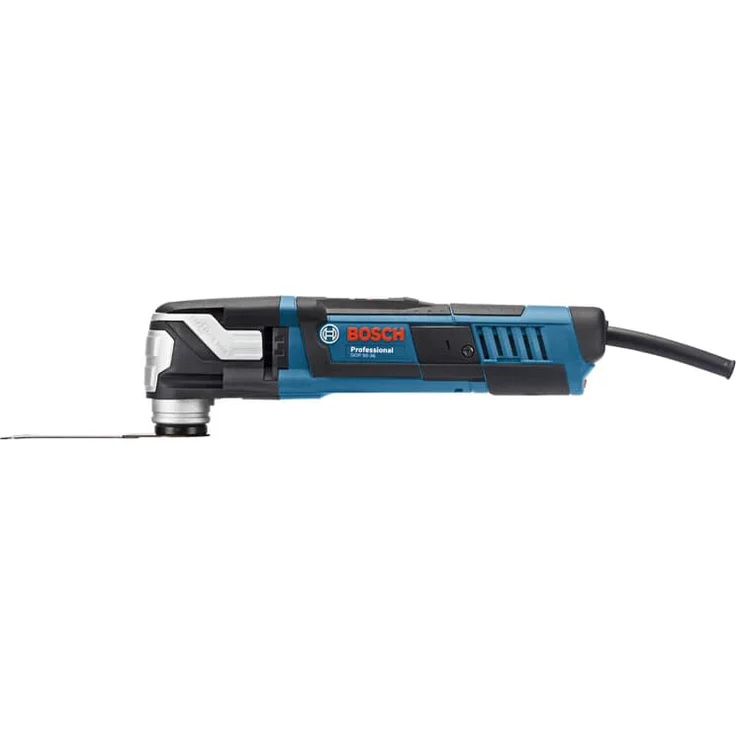 Bosch Professional Multi-Tool GOP 55-36 550 Watt, inkl. 9x Tauchsägeblatt, 1x Deltaschleifplatte, 25x Schleifblatt, L-Boxx 136 – Bild 3