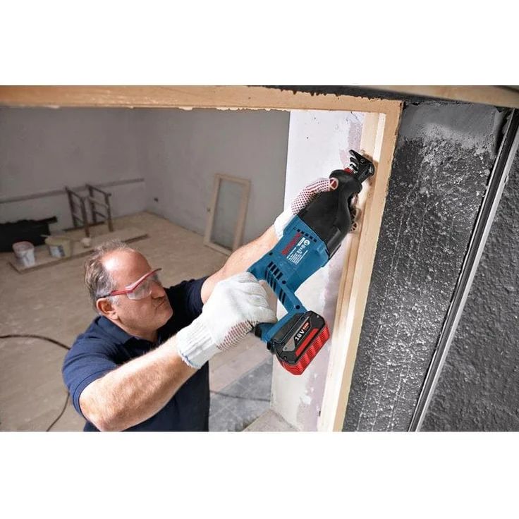 Bosch Professional Professional 18V System Akku Säbelsäge GSA 18 V-LI (Hublänge 28 mm, ohne Akkus und Ladegerät, in L-BOXX) – Bild 7
