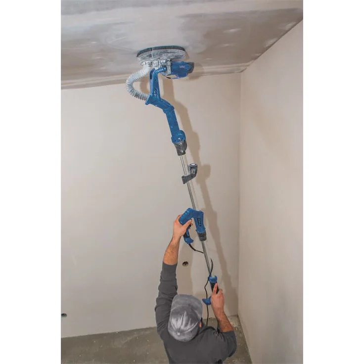 Scheppach Wand- und Deckenschleifmaschine DS920 Winkelschleifer – Bild 5