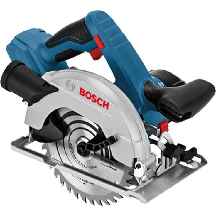 Bosch Professional 18V System Akku Kreissäge GKS 18V-57 G (Sägeblatt-: 165 mm, Schnitttiefe: 57 mm, ohne Akkus und Ladegerät, in L-BOXX) – Bild 2
