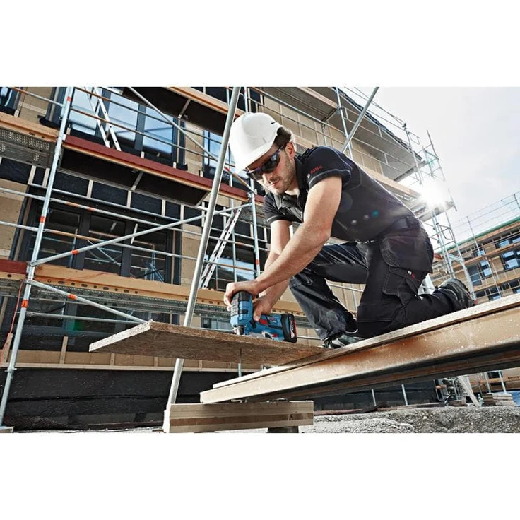 Bosch Professional 18V System Akku Stichsäge GST 18 V-LI S (Stabversion, Schnitttiefe in Holz-Alu-Metall: 120-20-8 mm, 3 Stichsägeblätter, Spanreißschutz, ohne Akkus und Ladegerät, in L-BOXX) – Bild 8