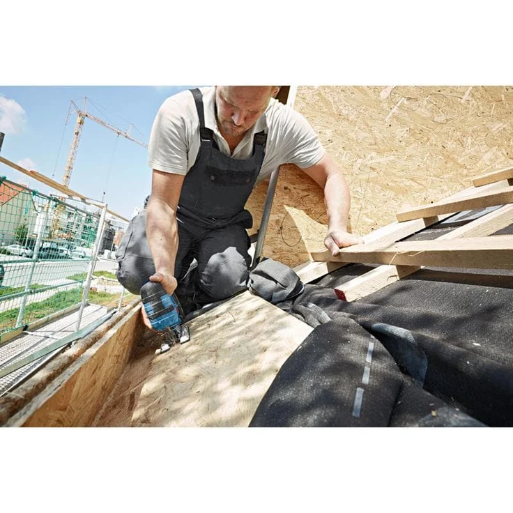 Bosch Professional 18V System Akku Stichsäge GST 18 V-LI S (Stabversion, Schnitttiefe in Holz-Alu-Metall: 120-20-8 mm, 3 Stichsägeblätter, Spanreißschutz, ohne Akkus und Ladegerät, in L-BOXX) – Bild 5
