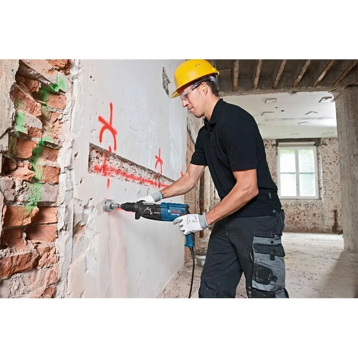 Bosch Professional Bohrhammer GBH 2-28 F (SDS-Plus-Wechselfutter, 13 mm Schnellspannbohrfutter, Handwerker-Koffer) – Bild 3