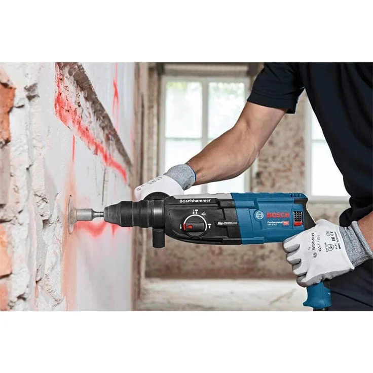 Bosch Professional Bohrhammer GBH 2-28 F (SDS-Plus-Wechselfutter, 13 mm Schnellspannbohrfutter, Handwerker-Koffer) – Bild 4
