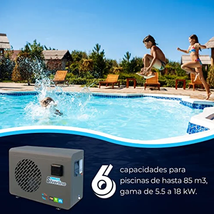 Poolstar Wärmepumpe Poolex Silverline R32, Model 120 – Bild 7