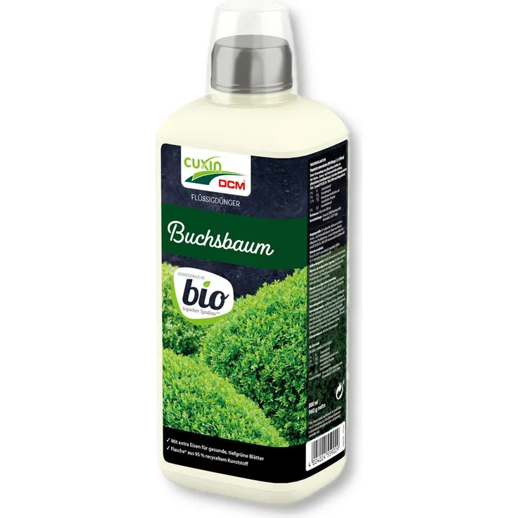 Cuxin Flüssigdünger für Buchsbäume Bio, 800 ml
