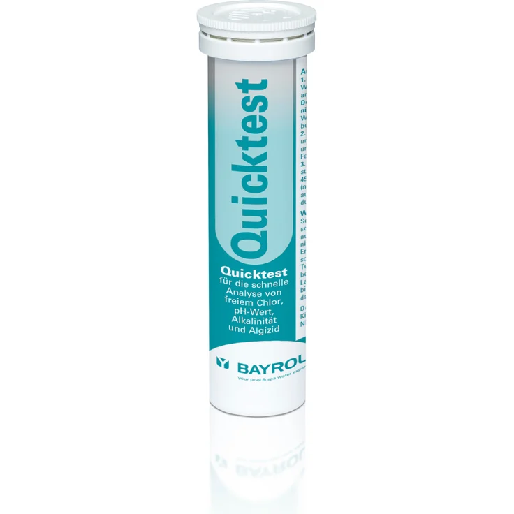 Bayrol Quicktest Teststreifen pH/CI/TAC/Algizid – Bild 1