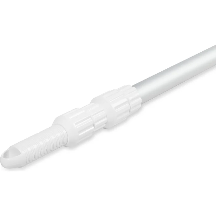 teleskopstiel ausziehbar 239 cm silber/blau – Bild 2