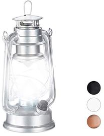 Relaxdays Sturmlaterne LED