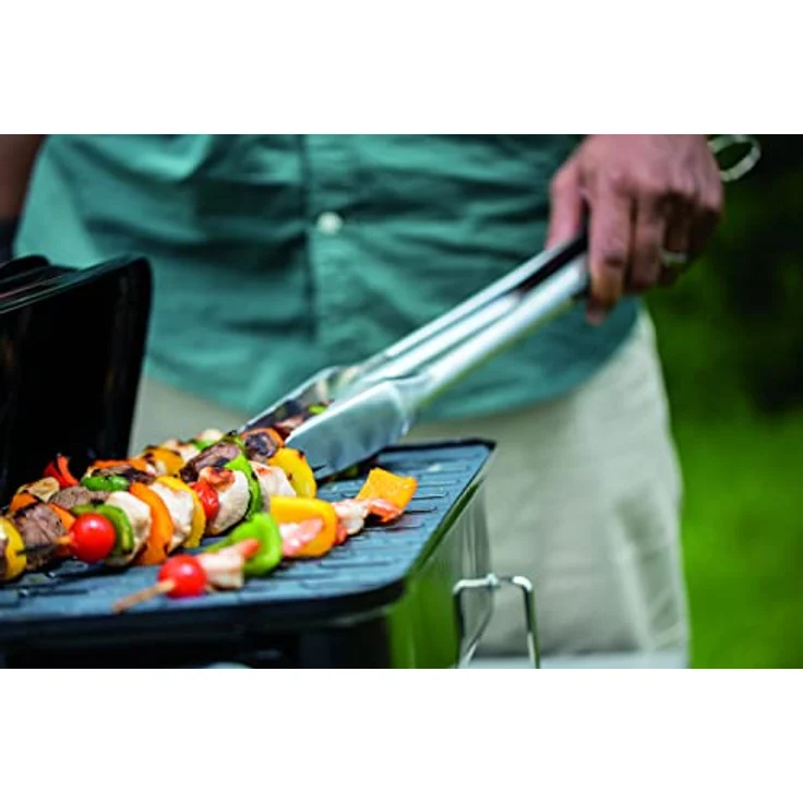 Weber Go-Anywhere, tragbarer Gasgrill mit 2100 W, 1 Zone, porzellanemaillierter Deckel, zuverlässige Zündung – Bild 18