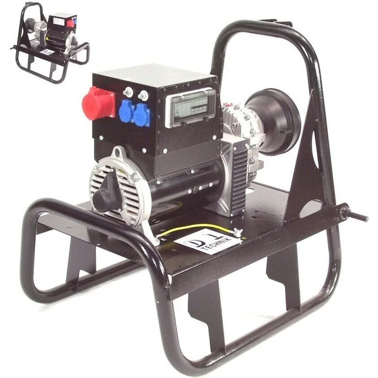 Apex Zapfwellengenerator 22 kVA, Digital-Anzeige, CEE-32 A, Schutzschalter, mobil einsetzbar, IP23, 123 kg