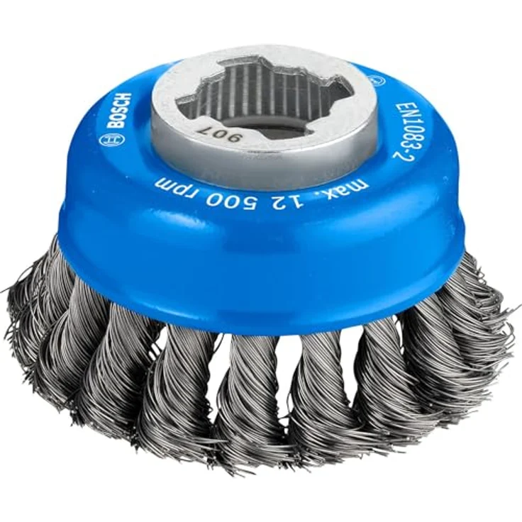 Bosch Professional gezopfte Topfbürste Heavy (für Metall, X-LOCK, Ø 75 mm, Drahtstärke 0,35 mm, für Ø125 mm) - Preisvergleich – Bild 2