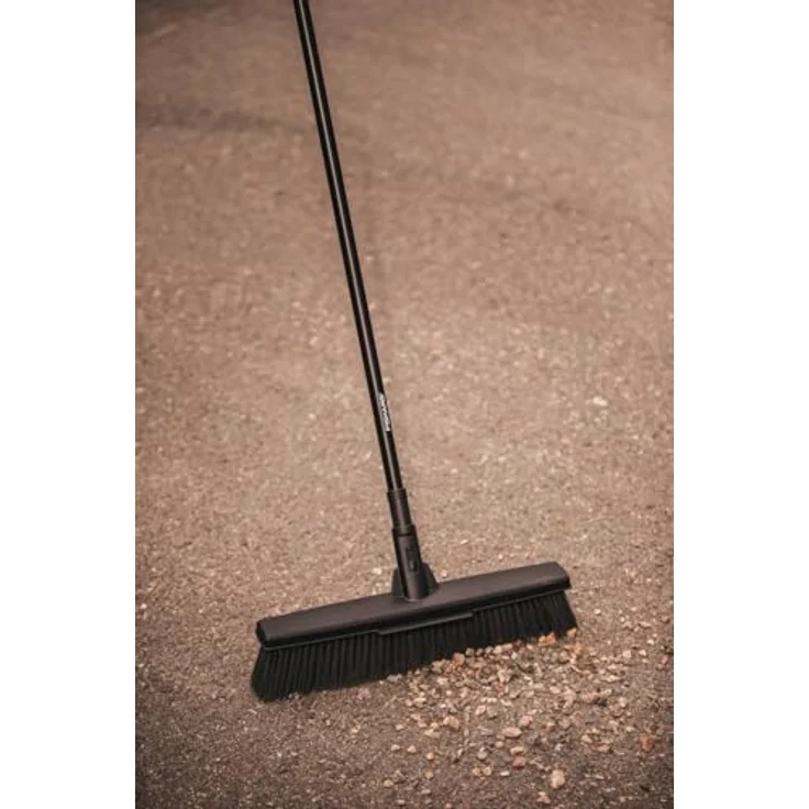 Fiskars Allzweckbesen-Kopf mit Powerclean-Borsten, Breite: 47 cm, L, Kunststoff, Schwarz, Solid, 1025931 – Bild 8