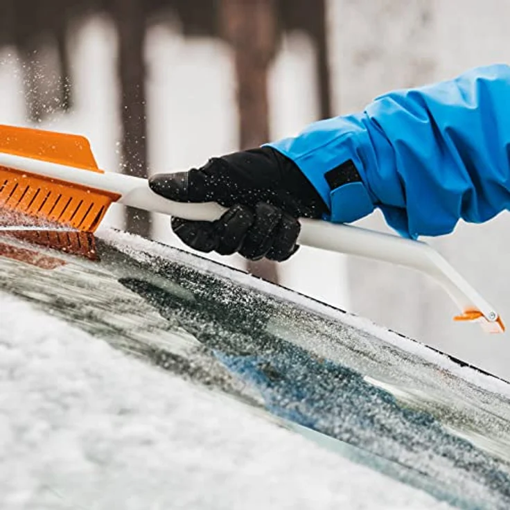 Fiskars Winter Garten-Arbeitshandschuhe , Größe 10, Schwarz-Orange, 1015447 – Bild 6