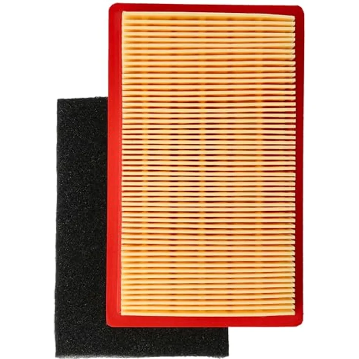 vhbw Luftfilter Set orange, schwarz passend für Rasenmäher Fleurelle BM 45 OHV – Bild 4