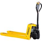 OSWALD Elektrohubwagen E20 Li-Ion, vollelektrisch, 2000 kg Traglast, 1150 mm Gabellänge, mit LCD-Display und multifunktionalem Griff