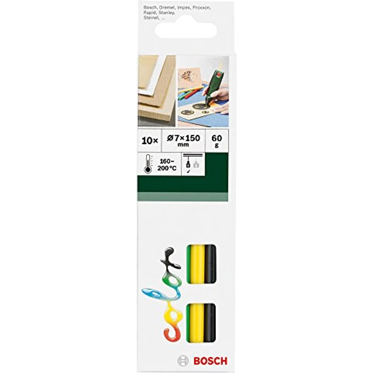 Bosch Klebesticks Color (10 Stück, Ø 7 mm) – Bild 3