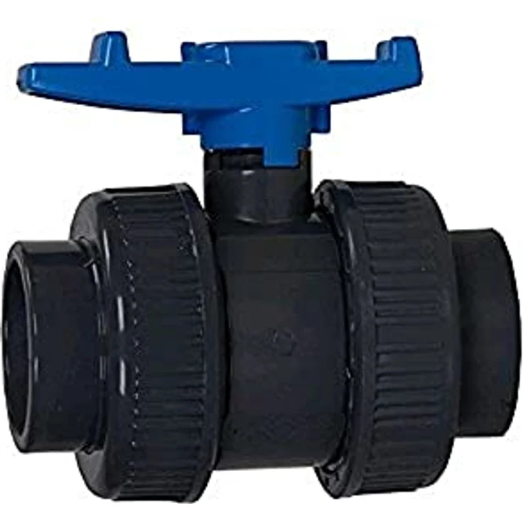SIBO Aquaforte PVC Kugelhahn 40 mm beisdeitiger Klebemuffe – Bild 2