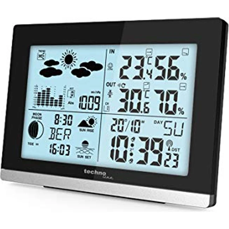 Technoline WS 6762, Wetterstation mit präziser Wetterprognose und Hygrometer – Bild 3