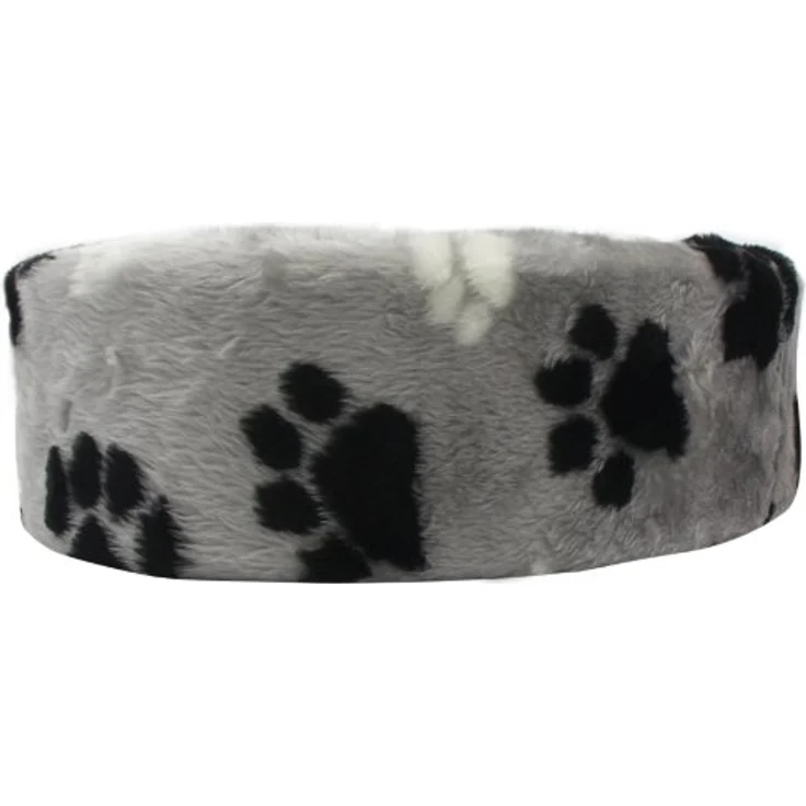 Nobby Plüschbett Pfote, grau, 3-farbig 50 cm, 1 Stück – Bild 3