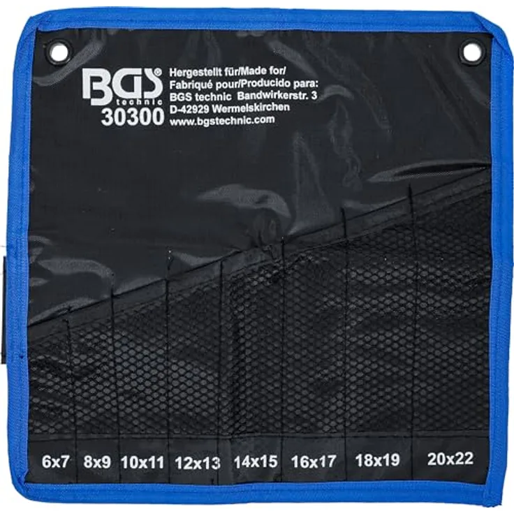 BGS 30300-LEER | Leertasche für Art. 30300, Original BGS-Qualität, Überlegene Qualität, Schwarz