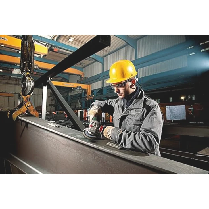 Metabo 600468000 Winkelschleifer WEV 15-125 Quick Scheiben-Ø: 125 mm, 1550 W, materialgerechte Drehzahlanpassung, Werkzeug-Schnellwechsel-Funktion – Bild 5