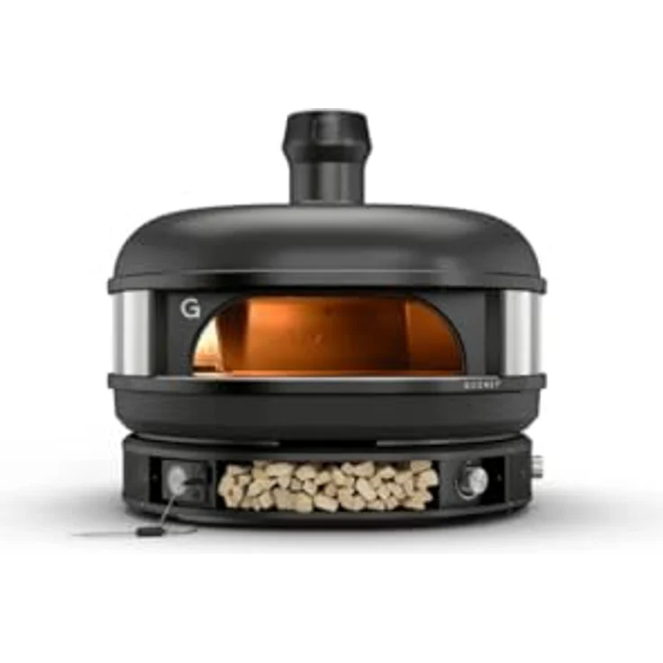 GOZNEY° Gozney Dome Pizzaofen, Dual-Fuel mit 500 °C Temperatur, inkl. Cordierit-Steinplatte und Gasbrenner – Bild 3