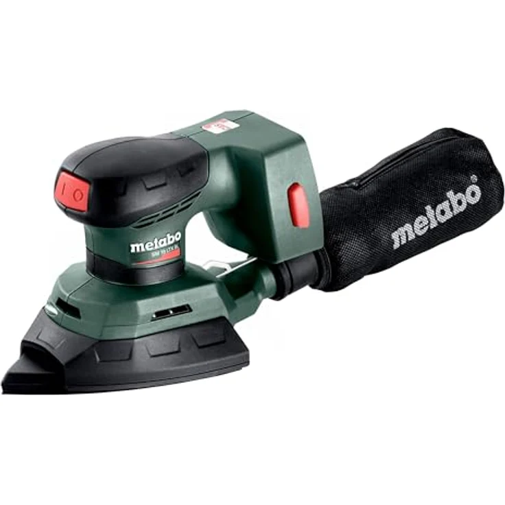 Metabo Akku-Multischleifer SM 18 LTX BL, max. 10000 U/min, 20000 U/min, ohne Akku in metaBOX 215, Handlicher Multischleifer mit Brushless-Motor – Bild 2