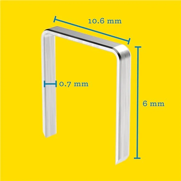 Rapid Heftklammern 13/6 m – Bild 2