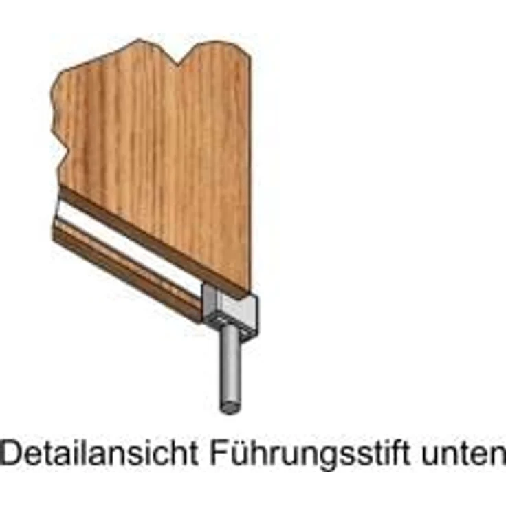 inova Bodenführung zum Verschrauben für Holz- und Alu-gerahmte Schiebetüren, hochwertige Verarbeitung für leises Laufen – Bild 3