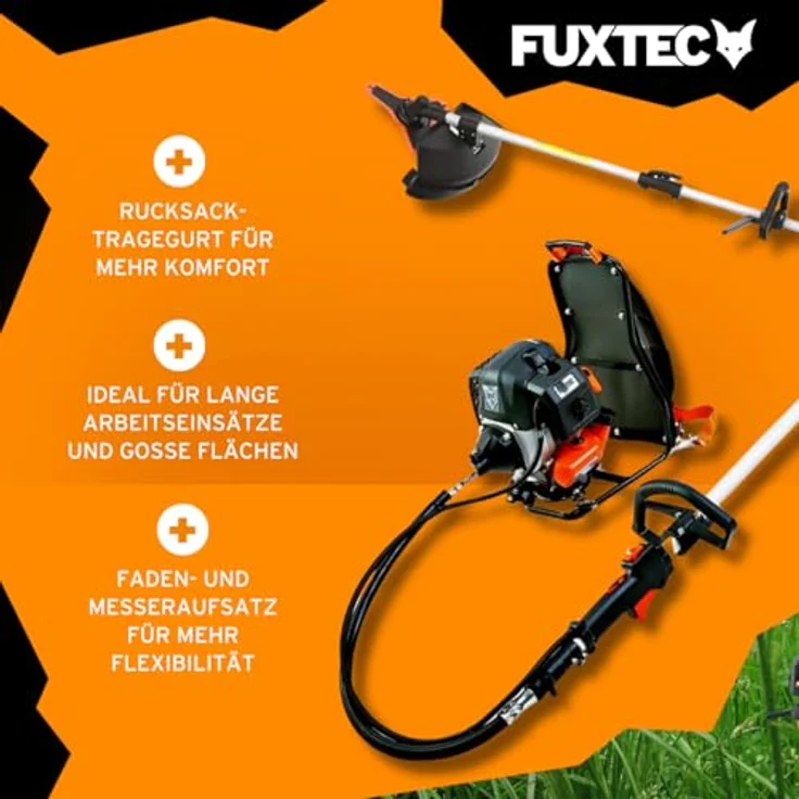 FUXTEC FX-MS152T rückentragbare Benzin Motorsense Multitool 2in1 – Bild 4