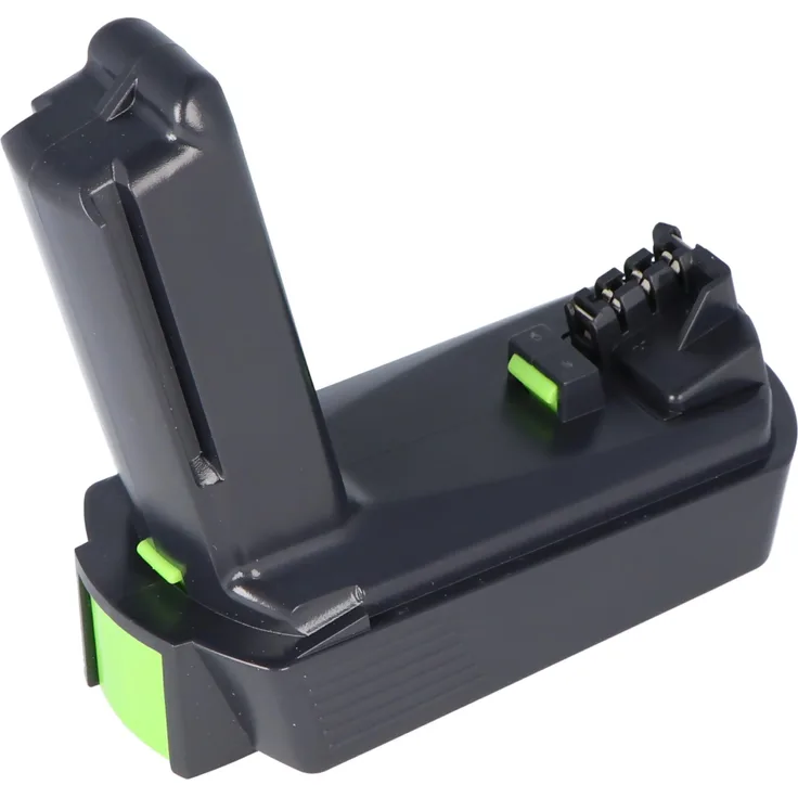 AccuCell Akku Imitat für Festool BP-XS 2Ah, kompatibel mit CXS Akku-Bohrschrauber, schwarz
